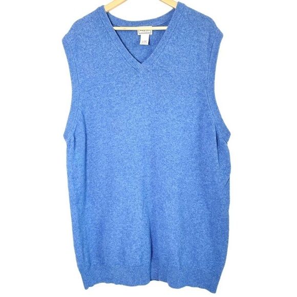L.L. Bean Other - L.L. Bean 100% Lambswool V-Neck Sweater Vest